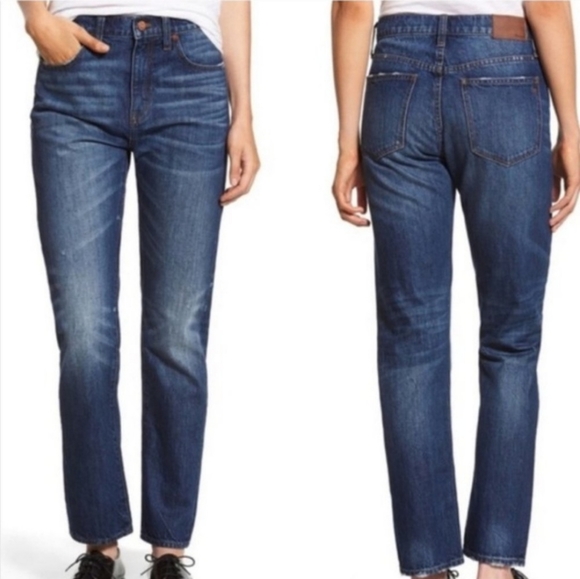 Madewell Denim - Madewell Straight-leg Crop Jean Size 25